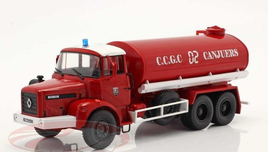 Колекційні масштабні металеві моделі пожежних автомобілів 1/43
