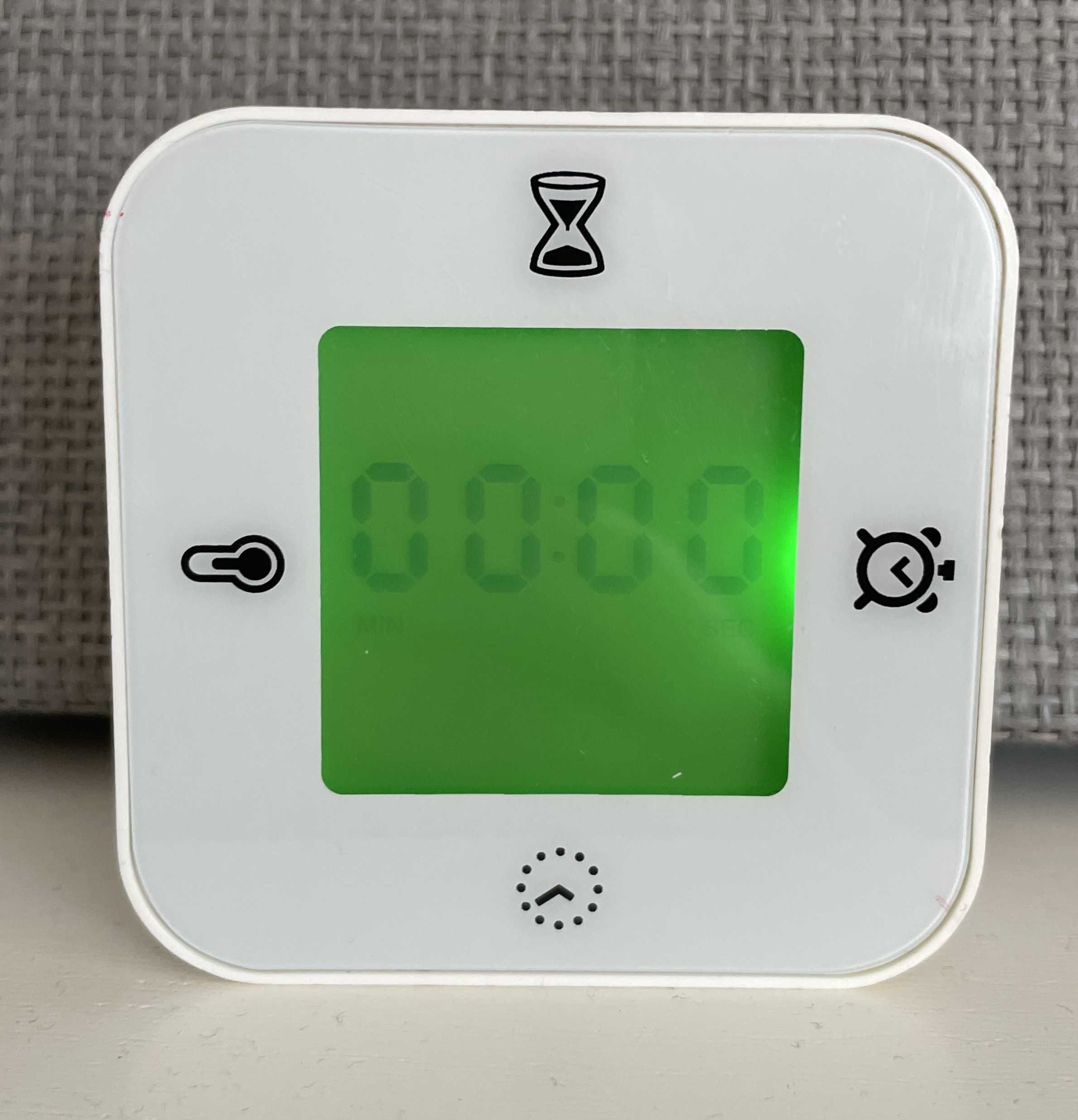 IKEA Klokis4w1 zegarek alarm czasomierz termometr z oświetleniem LED