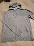Szara bluza oversize z kapturem Pull&Bear M
