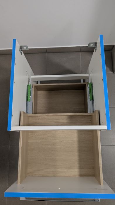 Szafka łazienkowa 45cm biała