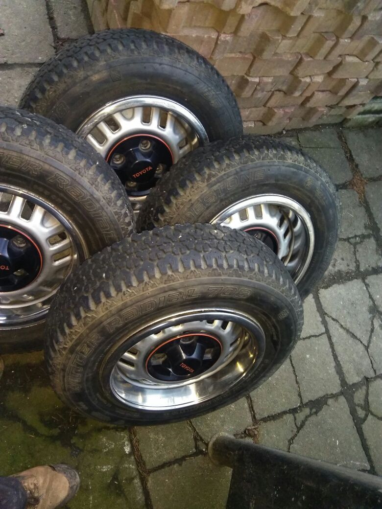 Sprzedam koła toyota 4x14,3
