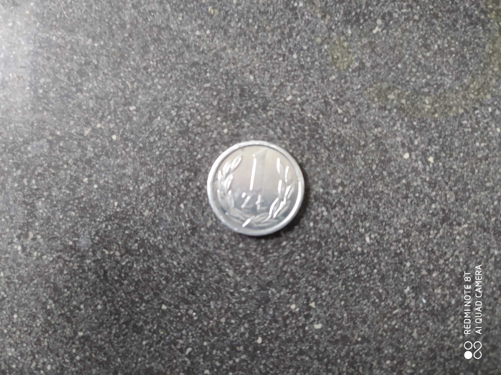 sprzedam monetę 1 złotych z 1989