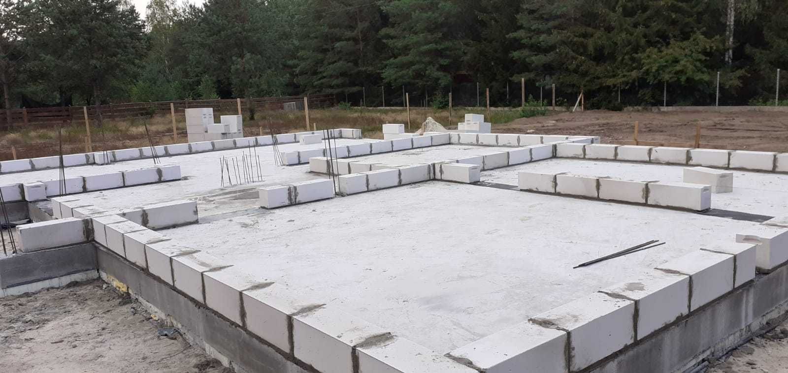 Płyty fundamentowe/domy/usługi budowlane