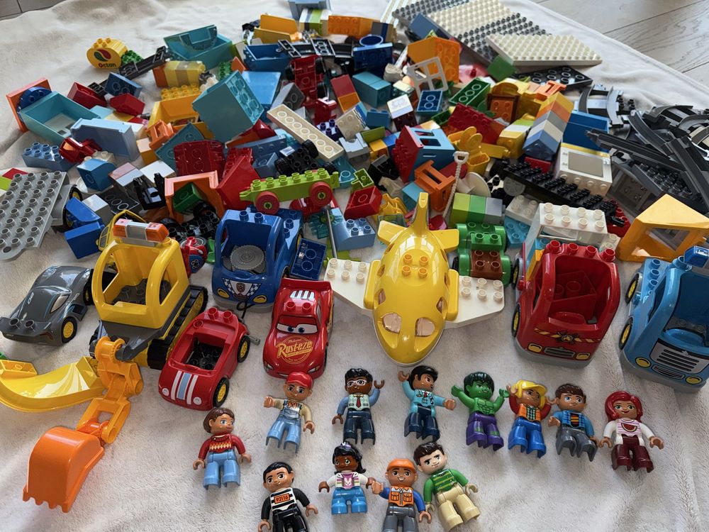 Lego duplo 5kg kilka zestawów