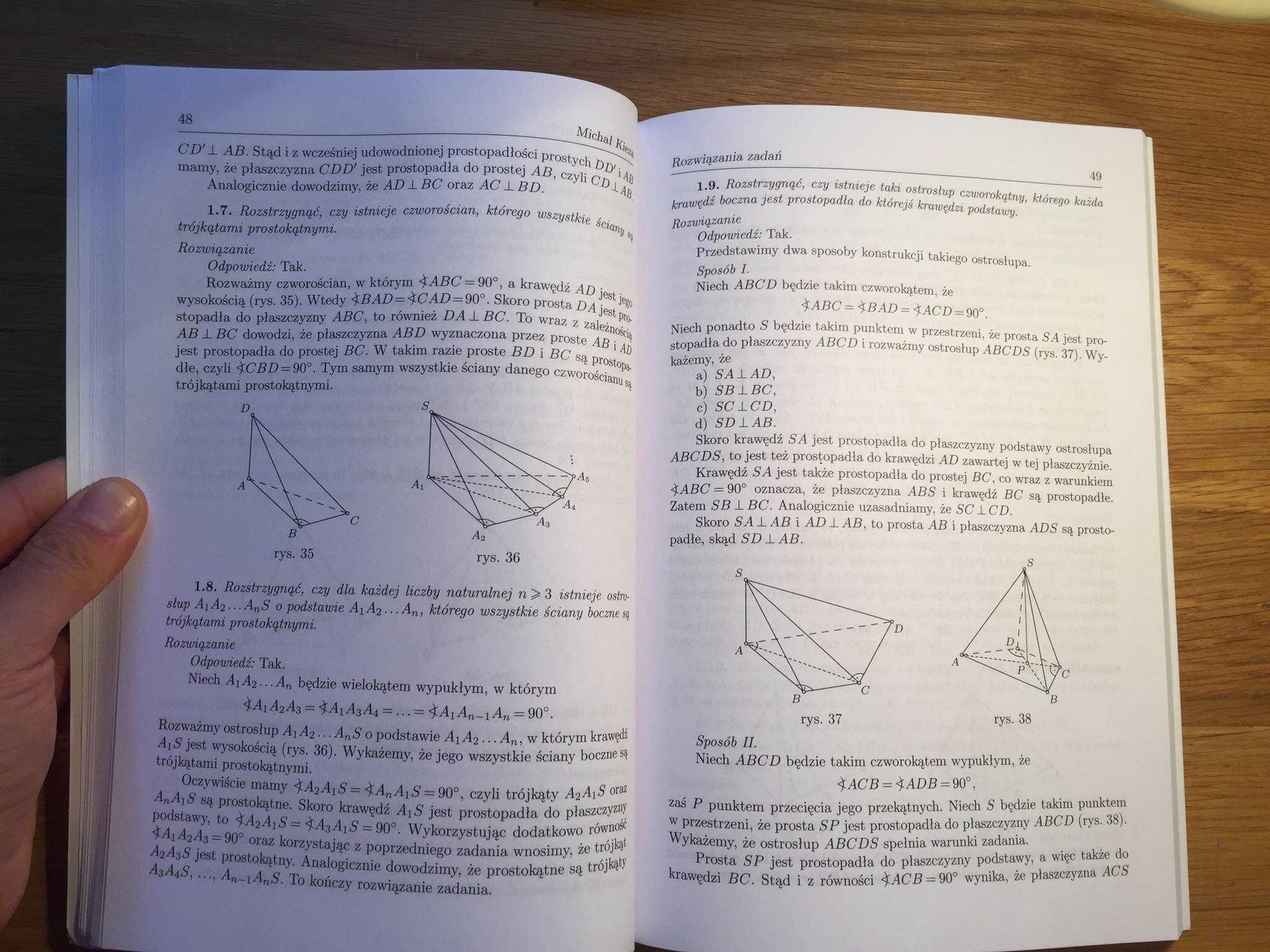 Zbiór zadań z geometrii przestrzennej