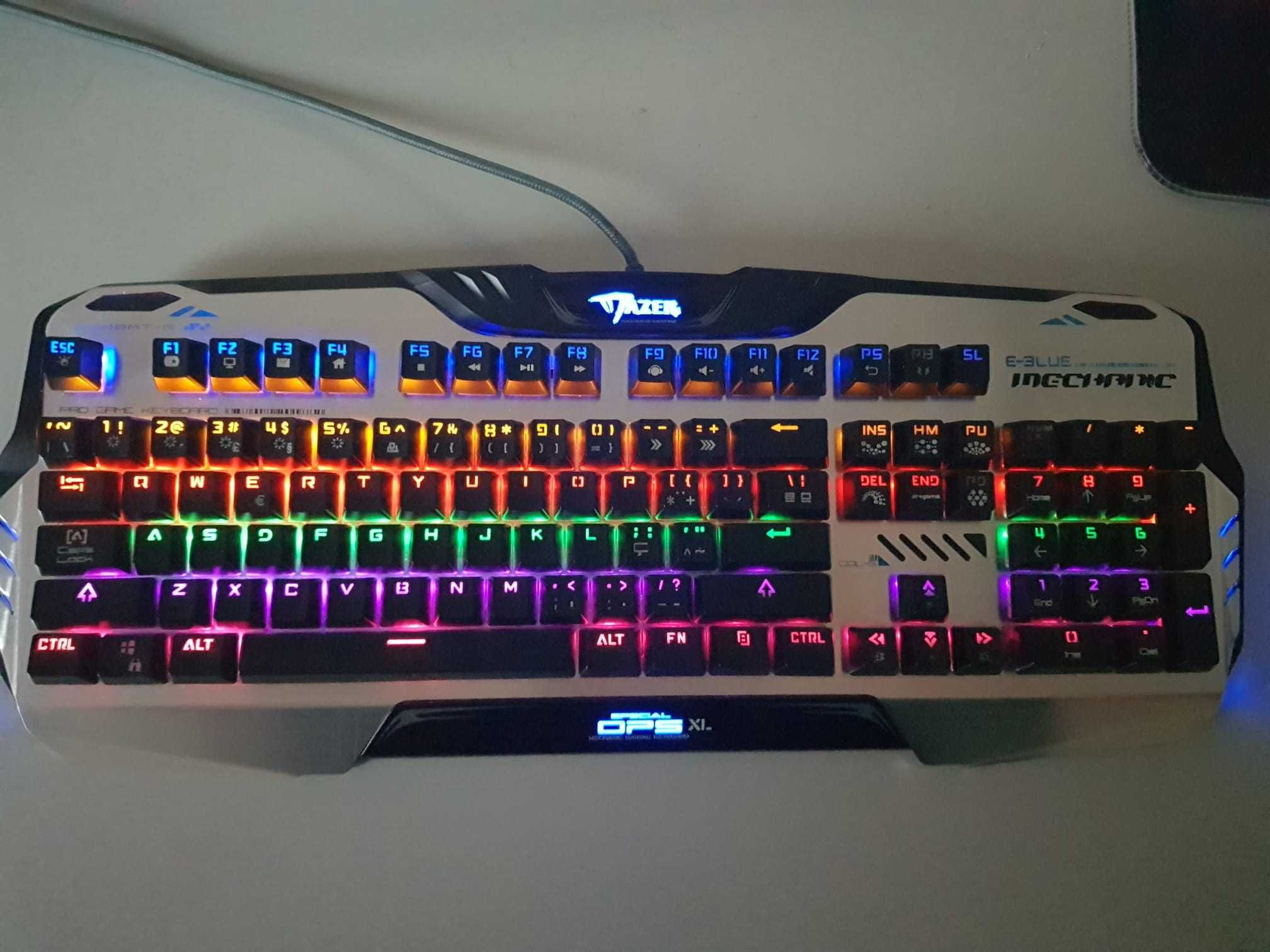 Teclado Gaming com Fios E-Blue Special OPS XL Mechanical 729