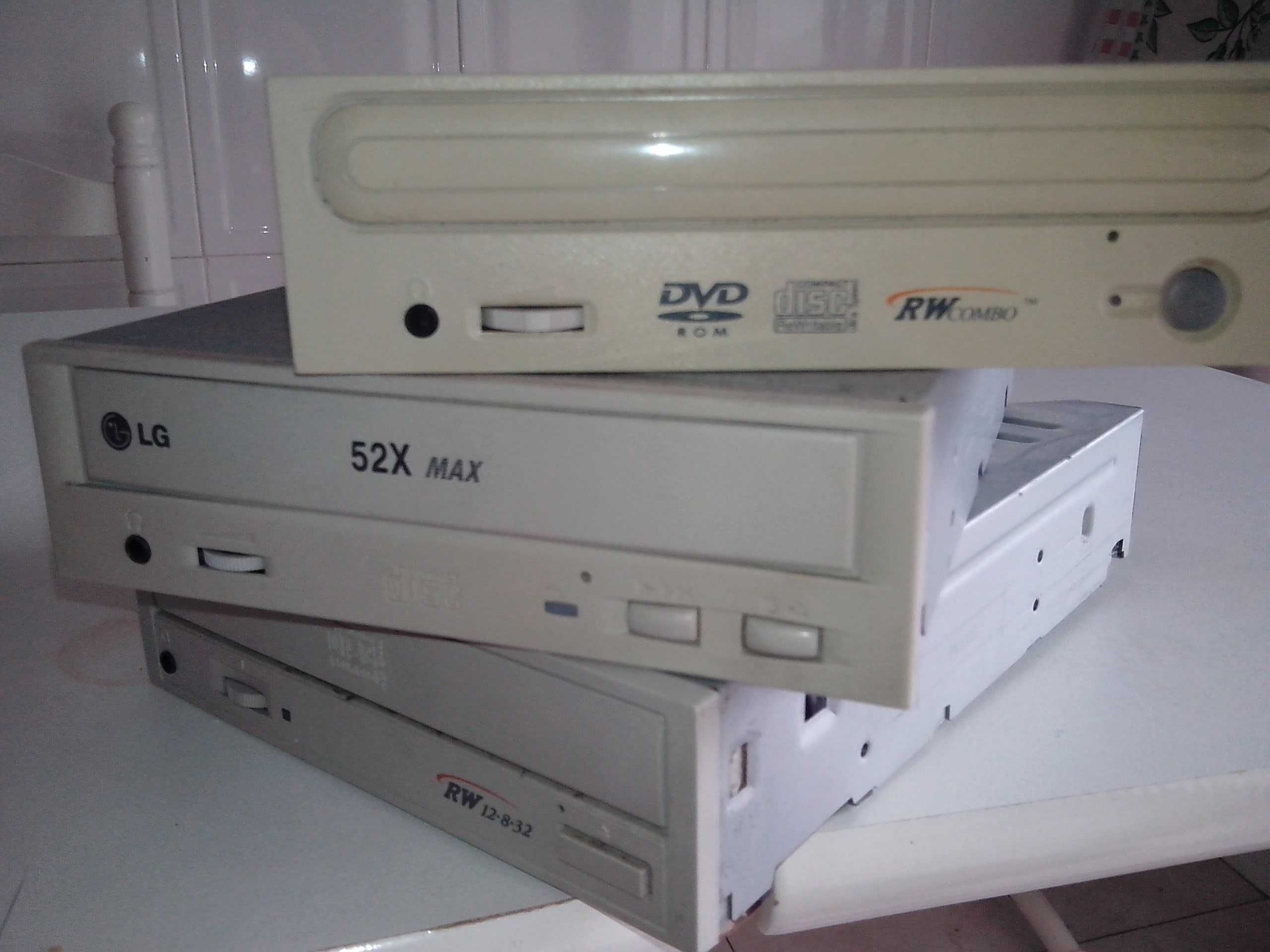Drives de CD ou DVD R ou RW para PC