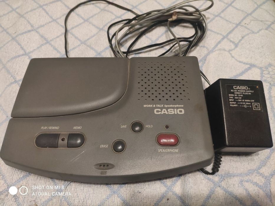 Телефонный автоответчик-диктофон Casio