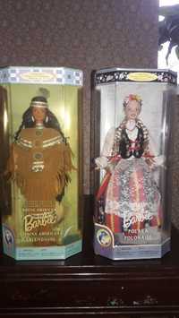 Продам две коллекционные куклы Барби Native American и Барби Polish.