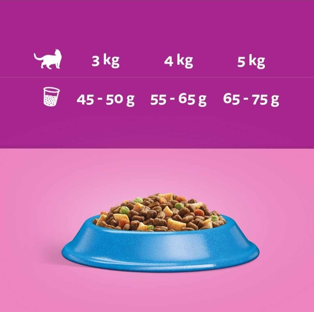 Whiskas Adult Tuńczyk Sucha Karma Dla Kotów 14kg