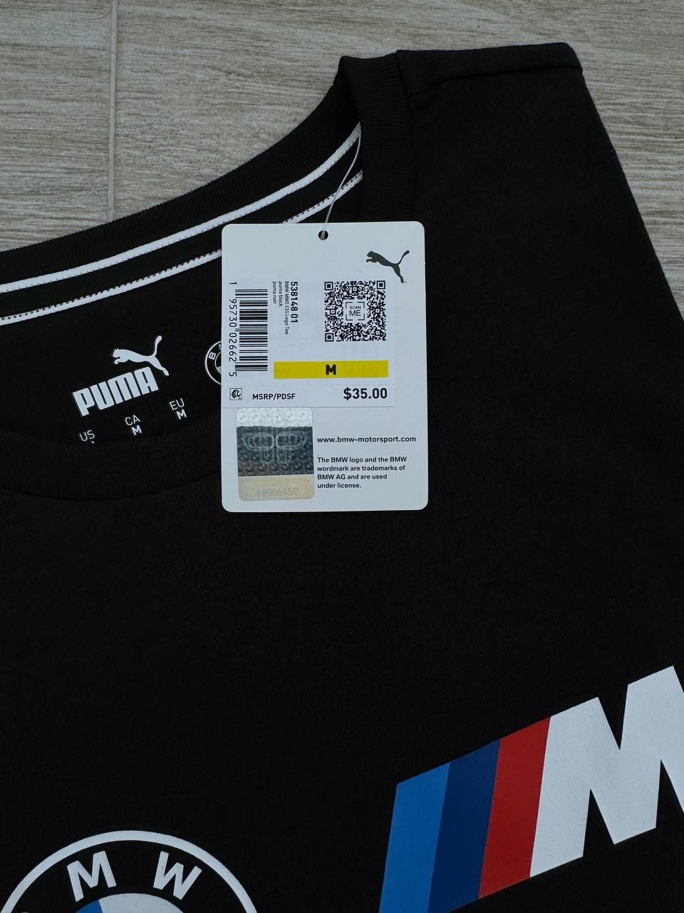 США! Чоловічі костюми Puma BMW MMS ESS Logo 538148-01 Оригінал! M,L,XL