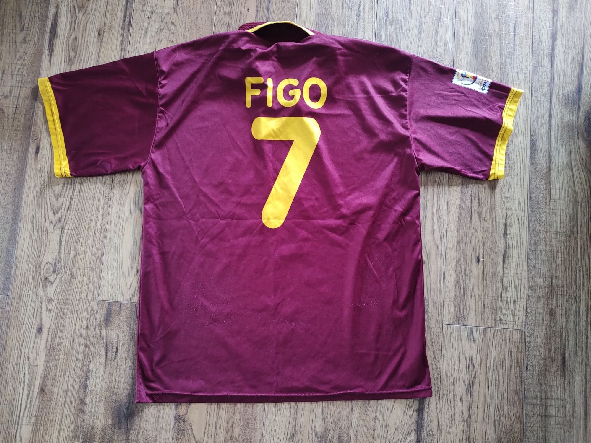 Koszulka t-shirt męski Portugalia Luis Figo vintage unikat