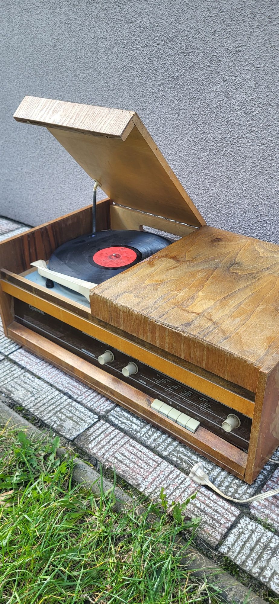 Stare radio adapter Opereta Tesla 1021A zabytek antyk