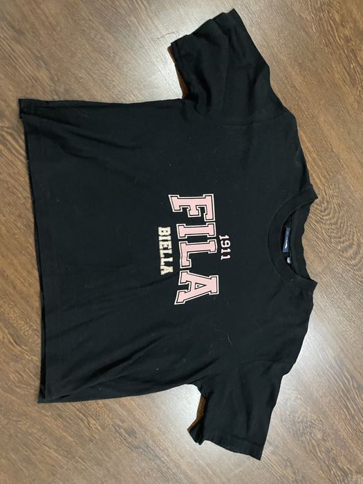 T-shirt Fila biella preta desportiva