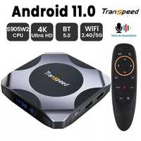 Transpeed AV1 Android 11 Amlogic S905W2 TV Box. Прошивка SlimBOX