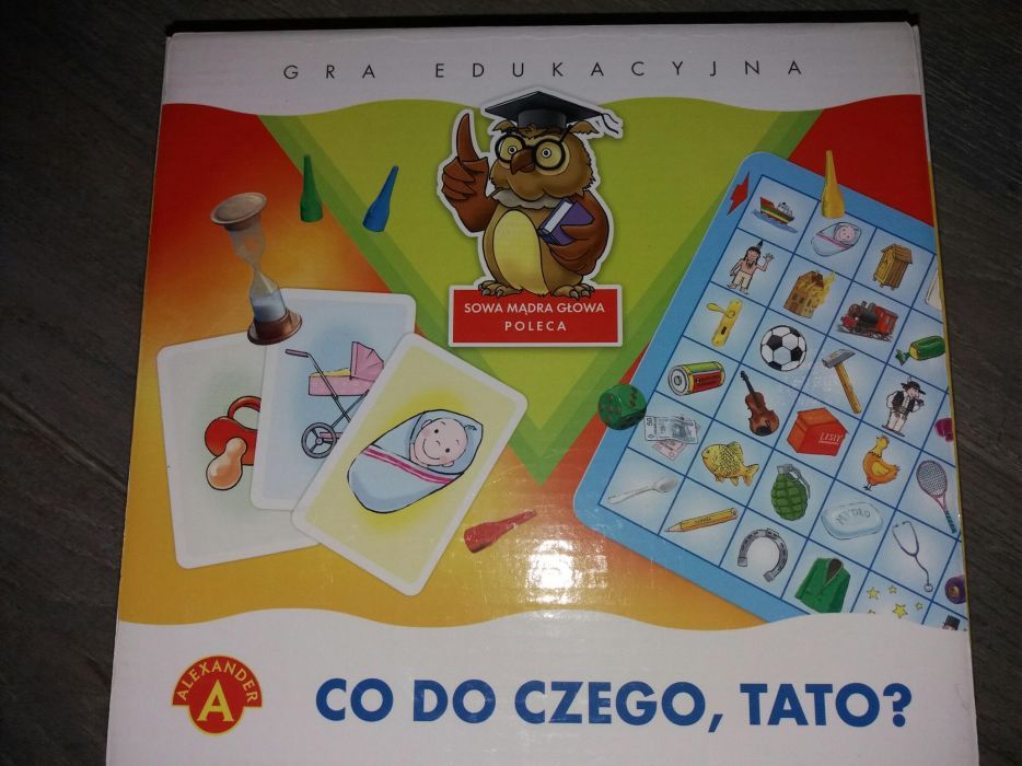 Gra planszowa CO DO CZEGO TATO