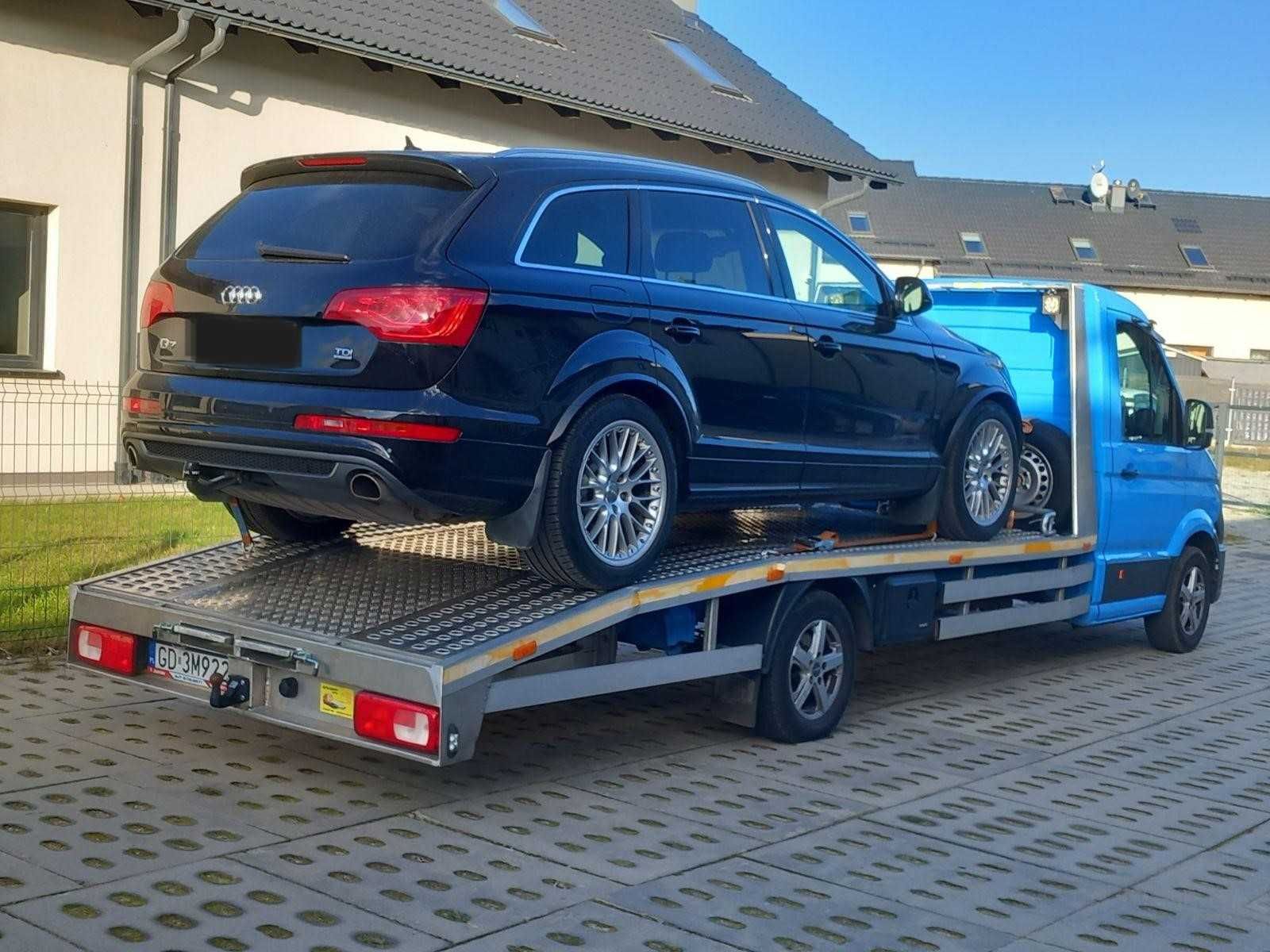 Wypożyczalnia Lawet Wynajem Laweta VW Crafter kat. B Autolaweta