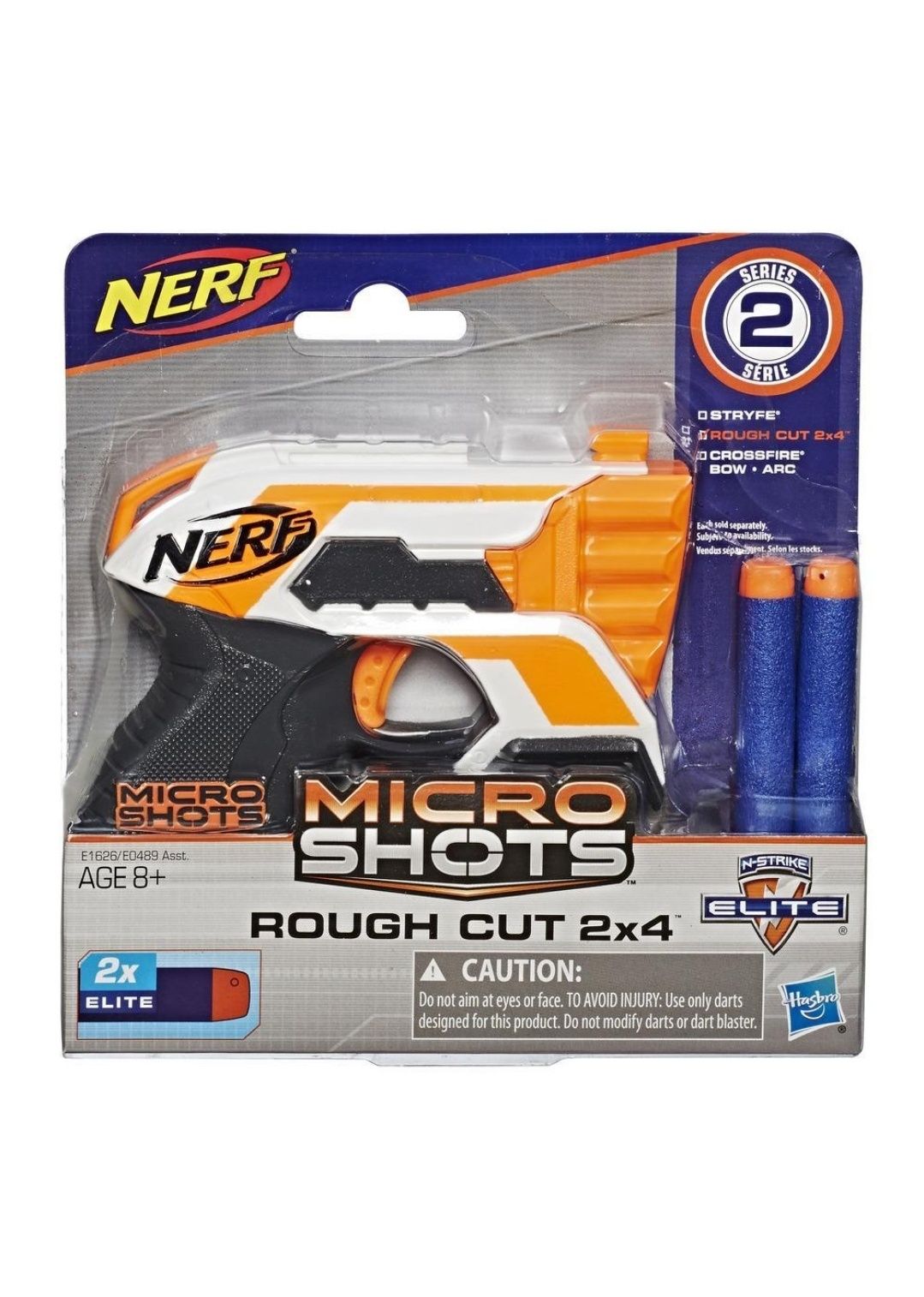 Бластер Нерф Nerf MicroShots Elite Rough Cut Hasbro