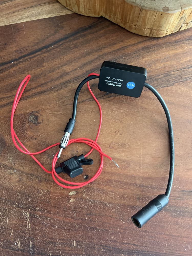 Amolificador de rádio de carro