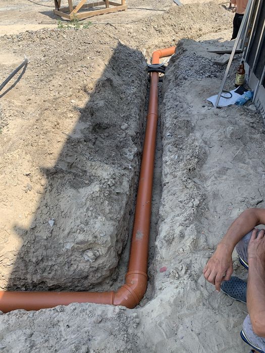 Септик , каналізація побутова та зливова , гідроізоляція, дренаж