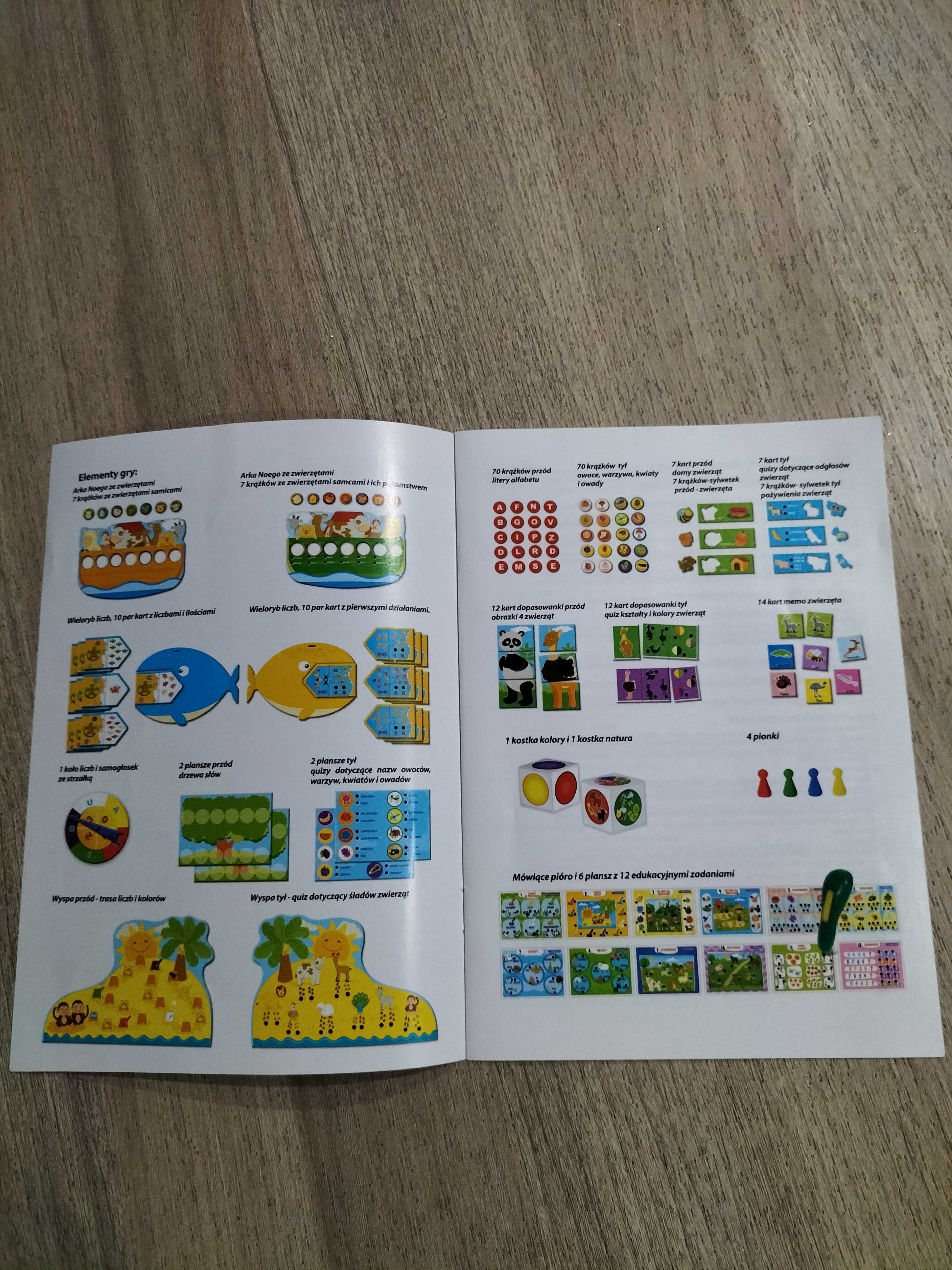 Gra Clementoni Mówiące Pióro 50 Gier Edukacyjnych
