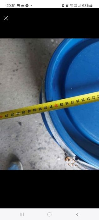 Beczka plastikowa 55l spożywka hurt/100dzt