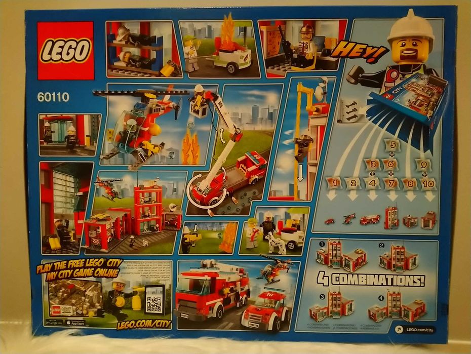 LEGO CITY 60110  Remiza strażacka
