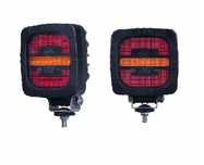 Lampa zespolona tylna z uchwytem traktor koparka
