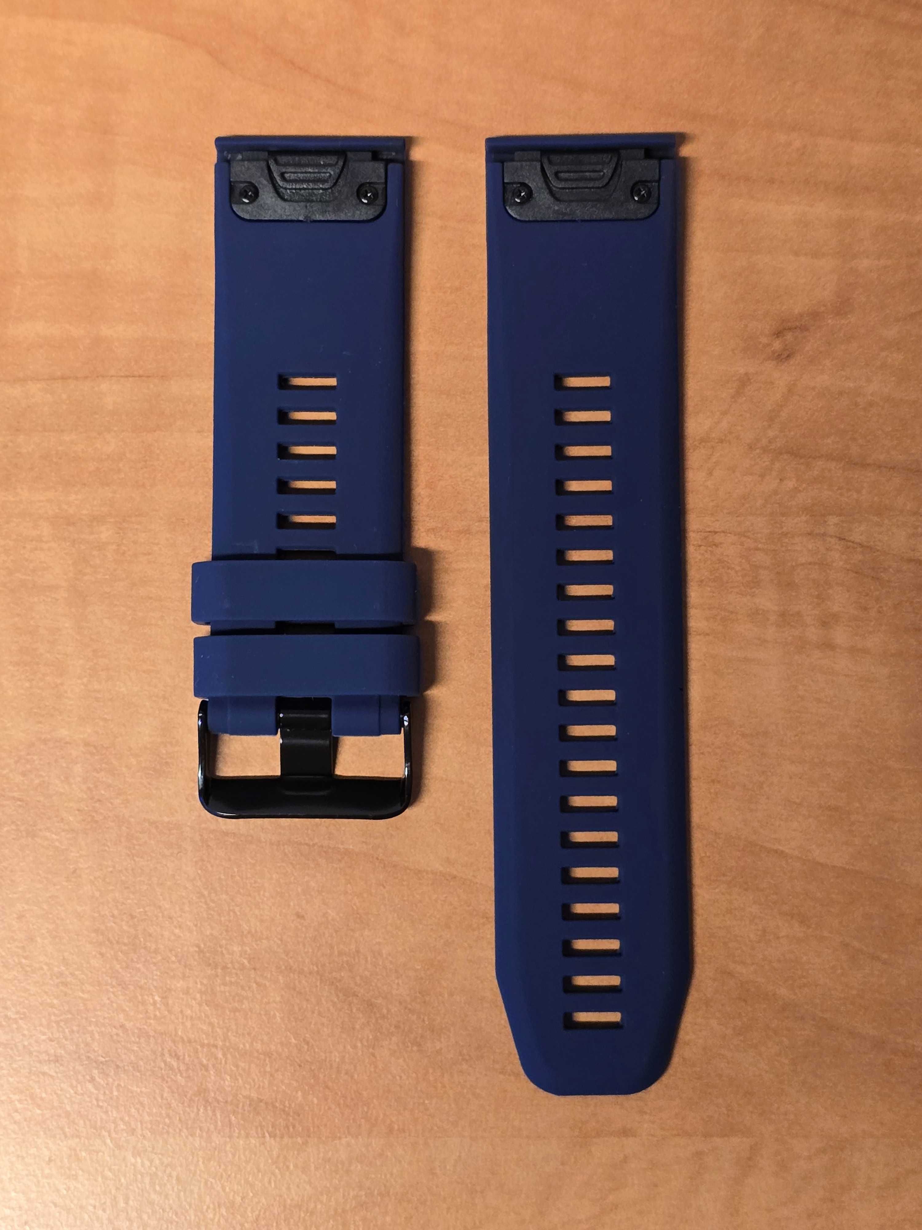 NIEBIESKI pasek QuickFit 26 mm do zegarków Garmin