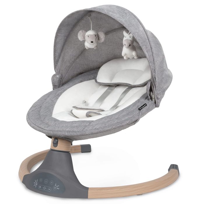 Крісло-гойдалка Kidwell Luxi Dark Melange Wooden