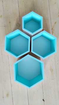 Półka hexagonalna, plaster miodu