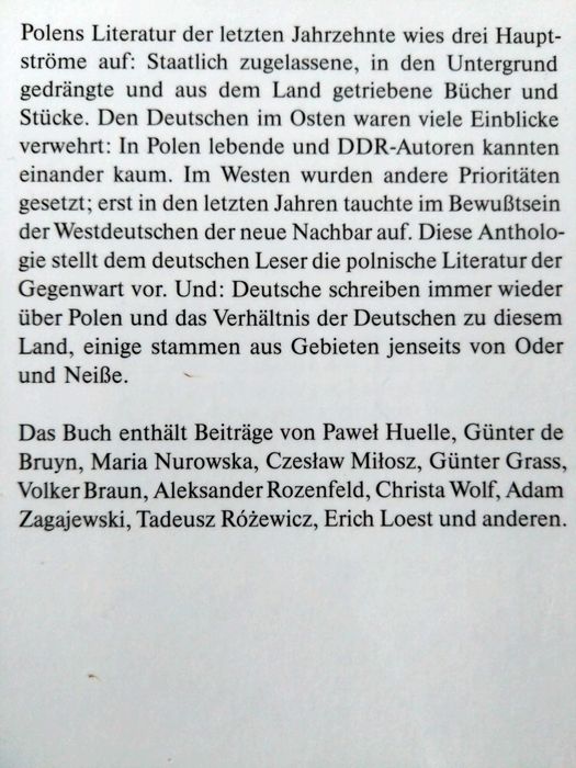 Nach den Gewittern - Ein Polnisch-Deutsches Lesebuch