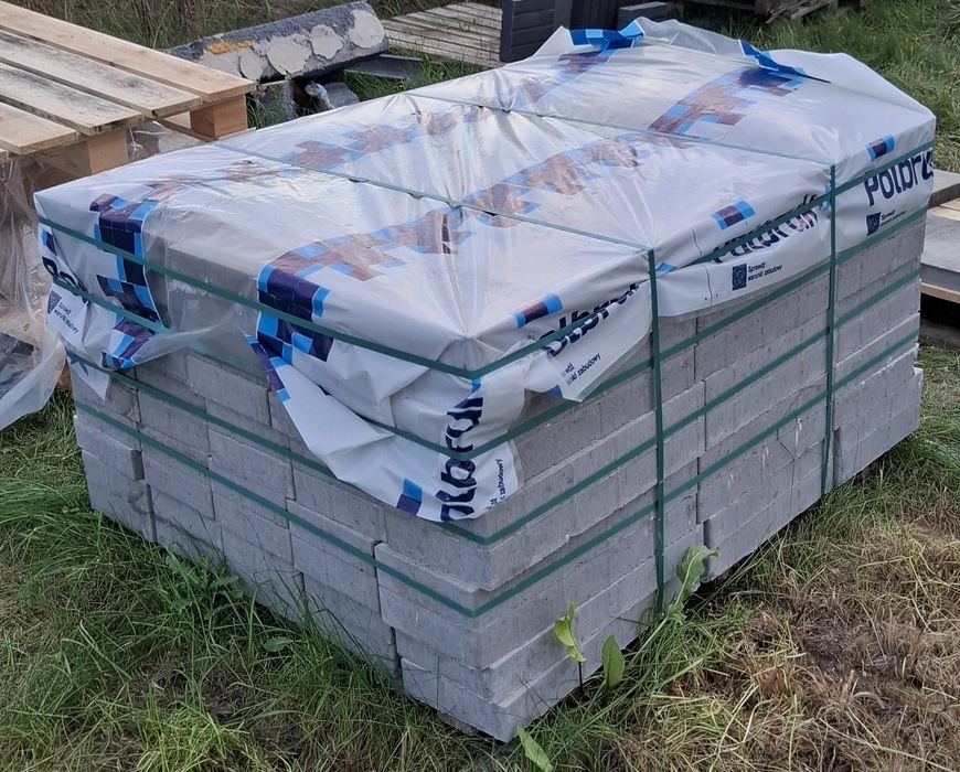 Paleta nowa kostka brukowa Polbruk Triada kolor Adular