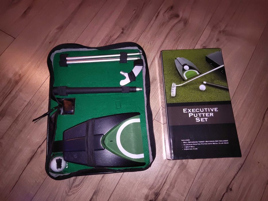 Przenośny miotacz golfowy Zestaw do ćwiczeń  z walizką prezent