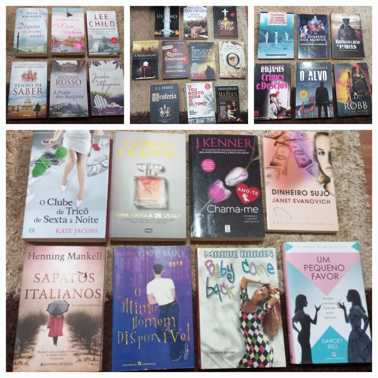 73  livros impecáveis