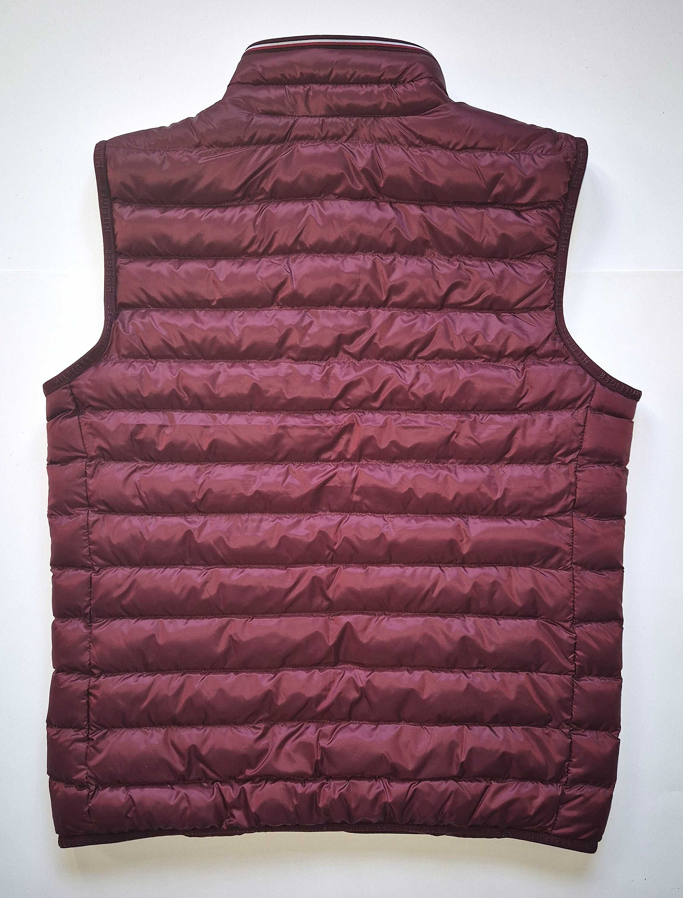 Tommy Hilfiger Regular Fit- kamizelka puchowa rozmiar S - oryginał