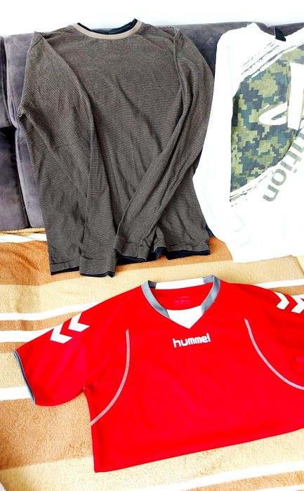 5 sztuk bluzki koszulki tshirty dla chlopaka 164 cm mix Adidas Reserve