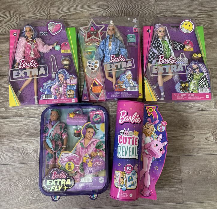 Лялька Барбі Кен Екстра Подорож Відпочинок на пляжі і тд.