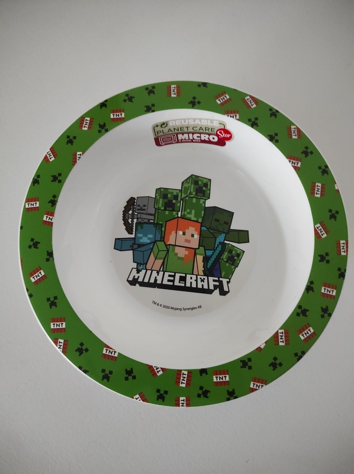 Minecraf miseczka dziecięca