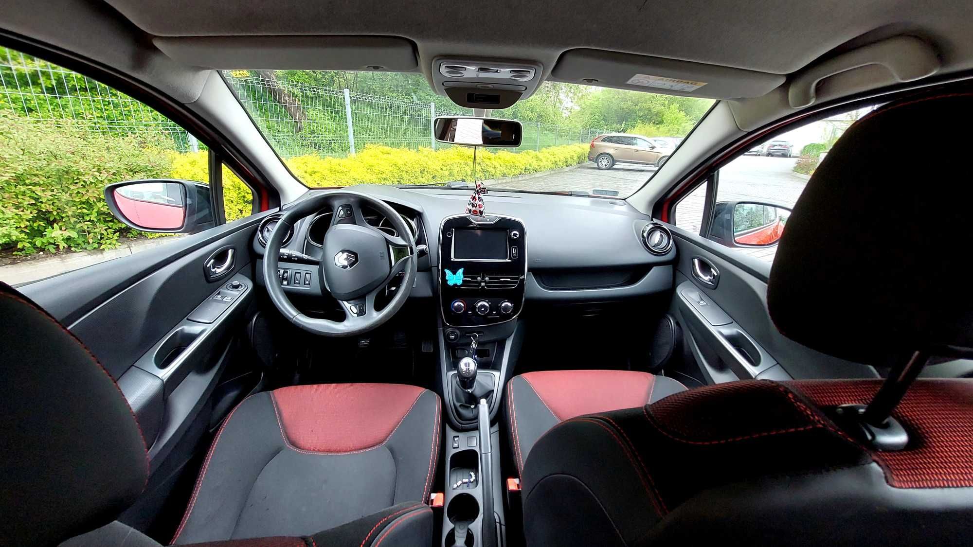 Renault Clio IV czerwony 0.9  90 KM2013