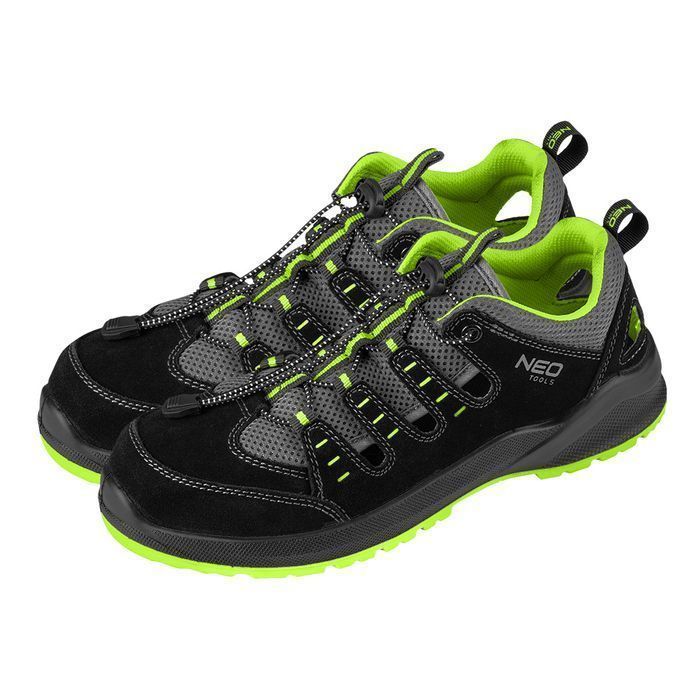 Sandały Robocze S1P Sr, Stalowy Podnosek, Stalowa Wkładka Antyprz, 46