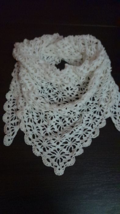 Хустка вязана , шаль