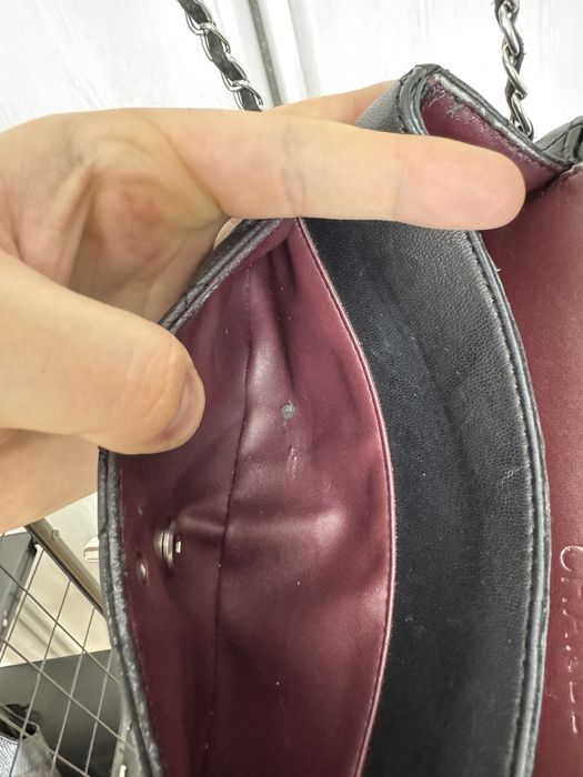 Сумка вінтажна шкіряна Chanel