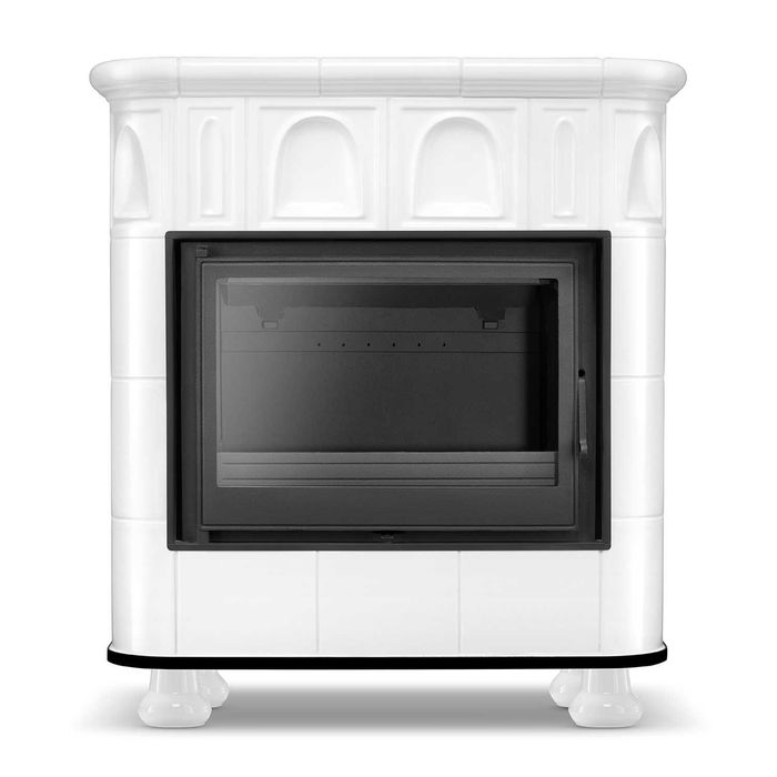 Piec kominek piecyk koza kaflowy ceramiczny obudowa kominkowa GRAZ