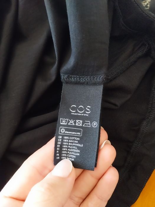 Top preto COS Tamanho L | Novo com etiqueta