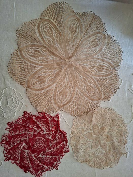 conjunto de naperons de quarto