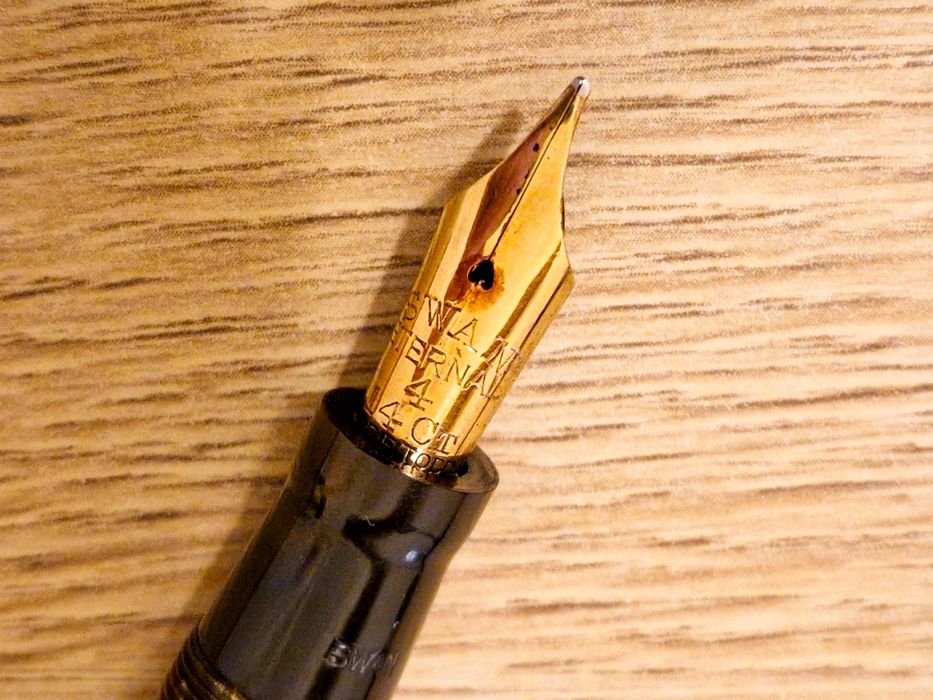 Pióro wieczne Mabie Todd & Co. Swan 1041 Leverless, EN, ca. 1940s