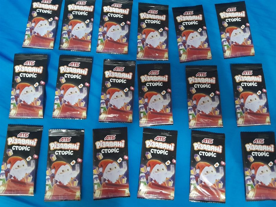 ЦІНА ЗА 18. Атб різдвяні сторіс, карточки запаковані