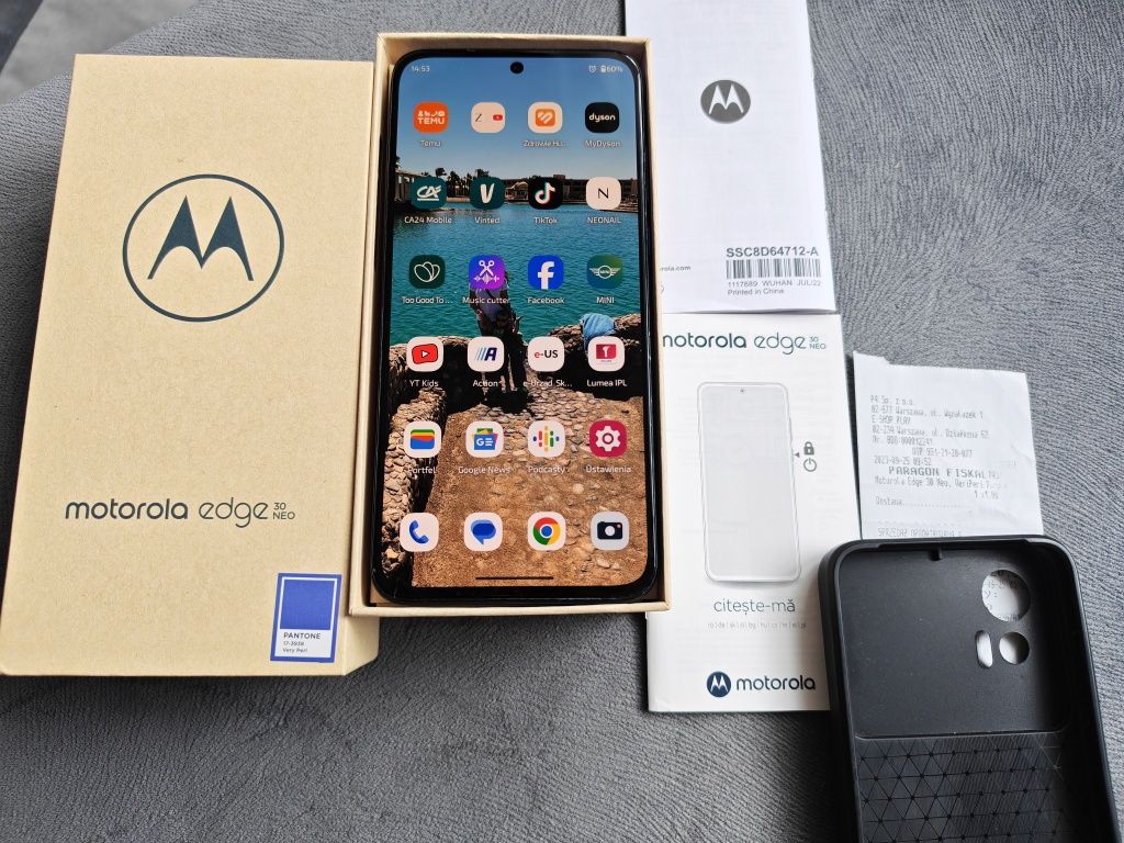 Smartfon Motorola Edge 30 Neo 8+128GB