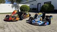 Vende-se conjunto: 2 Kartings c/ atrelado